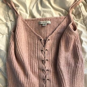 AE sweater tank top